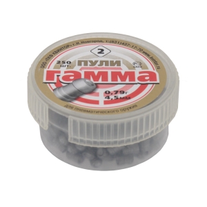 Квинтор - пули Гамма калибр 4,5 мм вес 0,79 г пачка 250 шт - 1