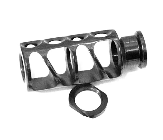 Пламегаситель ЕГЕРЬ 12кал.(с элементами ДТК)-1