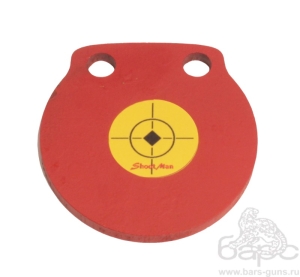 Мишень Гонг 4 дюйма 103 мм бронесталь 8 мм - 1