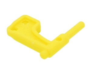 DLG - флажок безопасности желтый - пистолет -1