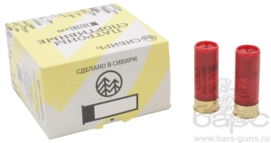 Патрон 12х70 дробь 7,5 Сибирь Спорт Премиум