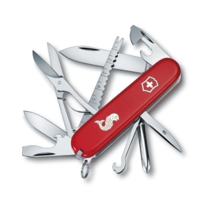 Victorinox - нож сладной Ficherman 91 мм 18 функций красный - 1