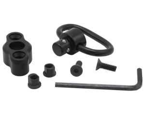 Baiex - антабка C0041 с основанием  11 мм усиленная быстросъемная - 1