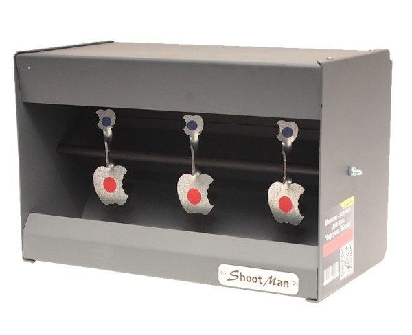 ShotMan - минитир-ловушка для пуль Вертушка-Яблоко - 2