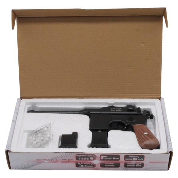 Stalker - SA96M Spring пистолет пневматический калибр 6 мм - 5