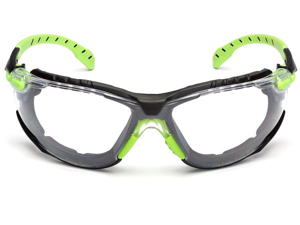 Очки Solus 1000, защитные, покрытие Scotchgard, против запотевания и царапин, прозрачные-1