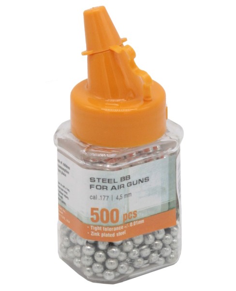 Gletcher - пульки сферические оцинкованные 500 шт - 2