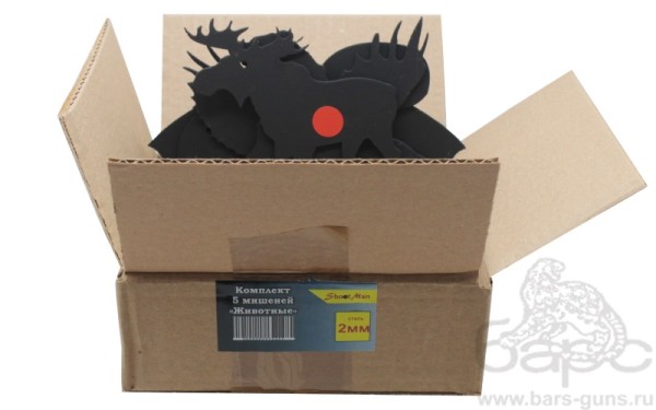 Комплект 5 мишеней Животные - 4