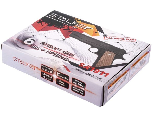 Пистолет Stalker SA1911 Spring - 4