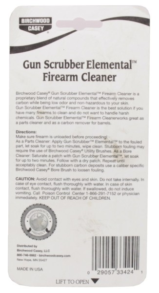 Birchwood Gun Scrubber Element Firearm Cleaner 118