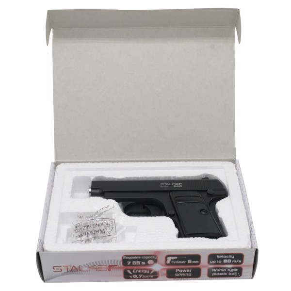 Stalker - SA25 Spring пистолет пневматический калибр 6 мм - 4