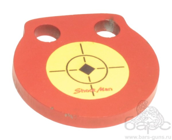 Мишень Гонг 3 дюйма 76 мм бронесталь 8 мм - 2